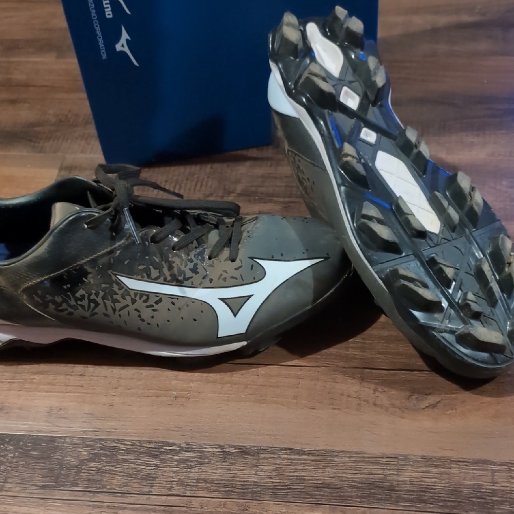 Men's Mizuno Wave Select Baseball Molded Cleats, Size 10